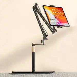 태블릿스탠드거치대 2WAY 틈새활용 스탠드 태블릿 거치대(4단 길이조절) 태블릿침대거
