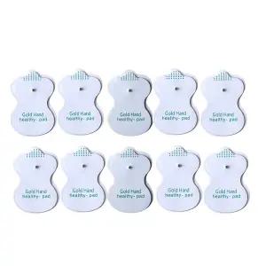 102030개 셀프 접착 전극 패드 교체 팩 TENS EMS 마사지 침술 디지털 치료기용