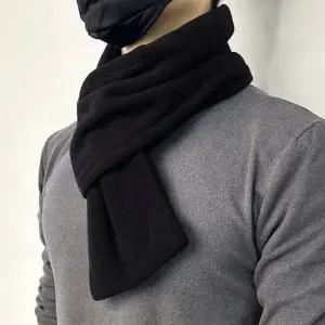 겨울 심플 짧은 머플러 방한 숏 간편홀 남녀 목도리