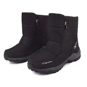 생활방수 다용도 겨울 남성 미들부츠 털내피 방한화