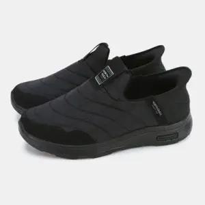 빌리버스 남성 통굽 4cm 방한신발 패딩 슬립온 운동화 BSS827 WFKWF9T