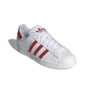 아디다스 슈퍼스타 스니커즈 운동화 화이트 레드 IG9367