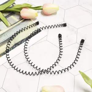 철 스프링 머리띠