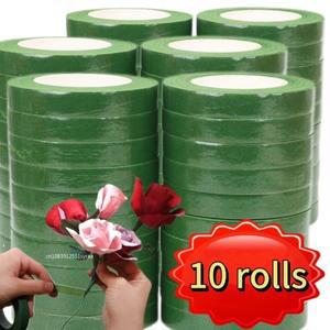 101pcs 꽃다발 꽃 테이프 줄기 포장 마그네틱 접착 수술 꽃집 DIY 공예 웨딩 장식