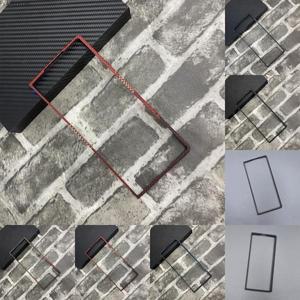 갤럭시 Z 폴드 7 슬림 카본 파이버 아라미드 전면 커버 케이스 보호 쉘 휴대폰 액세서리