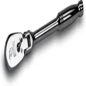 Capri Tools 1/4인치 구동부 로우 프로파일 플렉스 헤드 래칫 정품 72-토스 5도 스윙 아크 180도