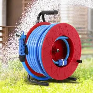 다용도 릴호스25M 물청소 릴호수 호스릴 분사기 정원 호스 호수 물호스