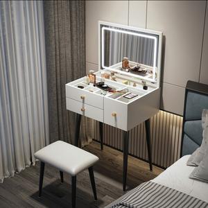 샤크팡 주니어화장대 수납 원룸 화이트 모듈 틈새 침실 심플 테이블 슬림