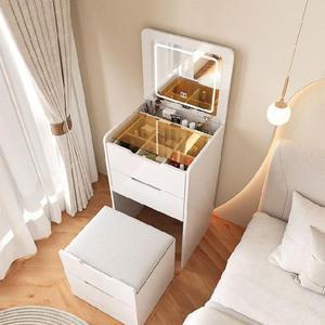 샤크팡 거울 미니화장대 서랍 서랍형 자취화장대 원룸 자취