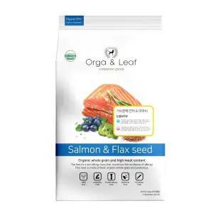 오가앤리프 연어 아마씨 유기농 강아지 가수분해 사료 1.8kg