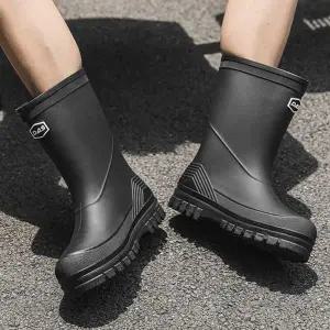 어반 아웃도어 심플라인 모던 레인부츠 RAIN47