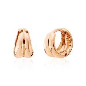 [비앤비골드] 14K/18K 더블 물방울 원터치 링귀걸이 한쌍 LOE42145