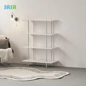 사사가구 엘린 미드센츄리 4단 800 선반형 모던 장식장