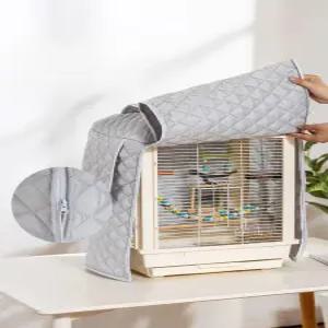 겨울 새장 천 대형 보온 메인오픈 가림막 암막 단열