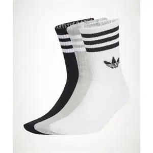 ADIDAS 아디다스 3-스트라이프 크루 삭스 3켤레 JV7403 1533645