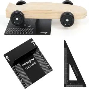 파인우드 자동차 센터 오브 그래비티 스탠드 - 1/16인치 증가 내구성 있는 금속 파인 더비 키트 정확한 COG