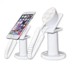 (색상 스트랩+거치대 화이트)도난방지 휴대폰스트랩 거치대 세트 DD 13229