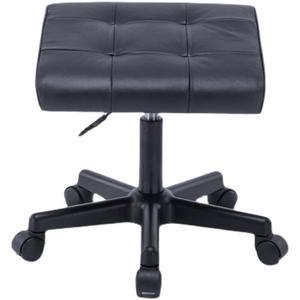 책상발받침대 책상 발받침 발받침대 360도회전 맞춤 용품 다리받침대 블랙 쿠션 가죽 회전