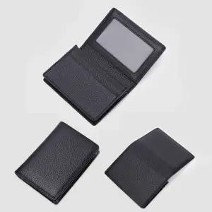 명함 지갑 소 미니 카드 남자 정리 가죽