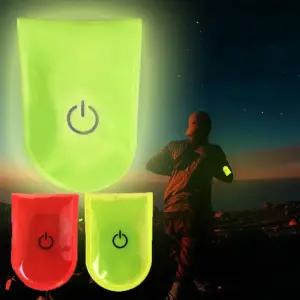 자전거 클립 LED 등산 점멸 마그네틱 하이킹 달리기 안전 사이클 반사 행군