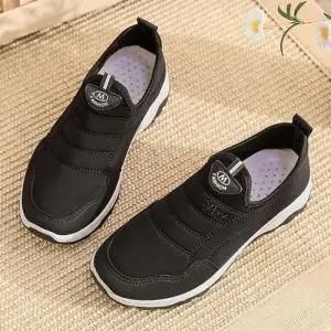 [오노마] ONM 데일리 트렌디신발 여자 통굽 슬립온 운동화 편