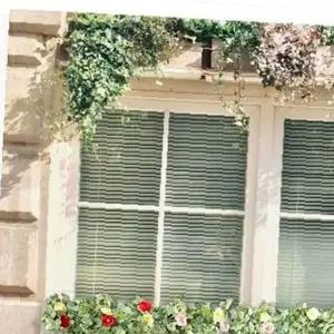 쌍문상회 가디언블루 장미조화넝쿨 리스 가랜드 2m