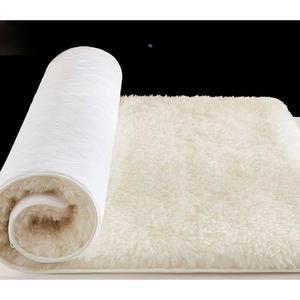 천연 양털 침대 호주산 이불 35x200cm 매트 흰색 화이트 카페트 러그