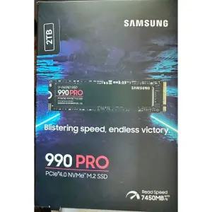삼성 SAMSUNG [세금포함] [정품] 990 PRO 2TB NVMe PCIe 4.0 M.2 2280 (MZ-V9P2T0B/AM) Internal SSD 솔리