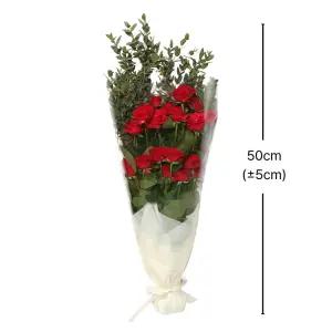 코스트코 꽃다발 미니 장미 파블로 - (장미 - 레드, 파블로 - 그린) 어버이날 졸업 입학 승진 생일 환갑 칠