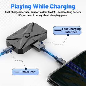 인하 M1 Pro+ 키보드 및 마우스 매퍼 변환기 PUBG용 안드로이드 폰/태블릿용 모바일 게임 어댑터