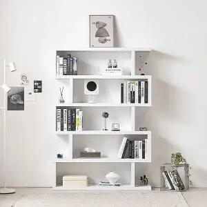 마레앤코 듀 1200 5단 파티션책장 대형