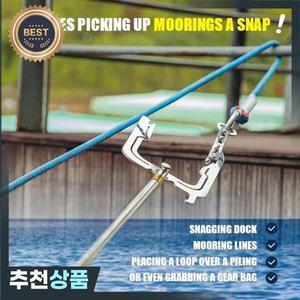 다목적 계류 로프 도크 후크 스테인레스 스틸 장거리 스레더 휴대용 중지 선박 카약  보트