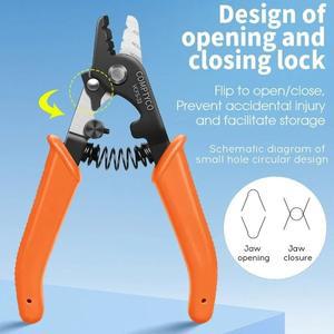 VCFS-33 3포트 광섬유 스트리퍼/플라이어/와이어 스트리퍼 FTTH 도구 플라이어