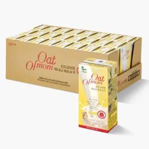 오트오브맘 바나나 귀리 음료 하프슈거 24입x1박스
