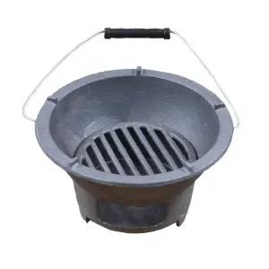 옛날화로대 무쇠화로 숯불 장작 화덕 농촌 난로 주물 A