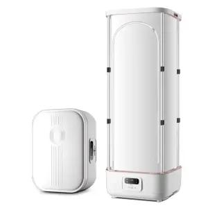 소형 살균 탈취 스타일러 스팀 접이식 미니 원룸 의류관리기 전자동