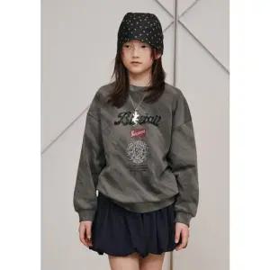 [갤러리아] (블루테일) AAA1TS01CG  차콜그레이 오버핏 맨투맨