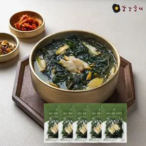 [강강술래] 완도 전복 미역국 170g x 5팩
