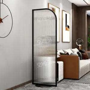 불투명파티션 유리가벽 스크린 블랙프레임 대형화물 배송비