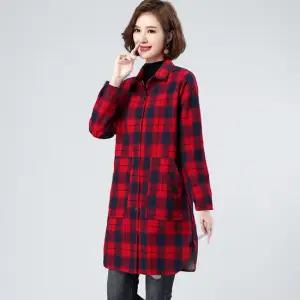 [루미루나]빈티지기모체크셔츠재킷2종