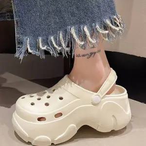 데일리 샌들 디자인 키높이 다용도 여성 신발