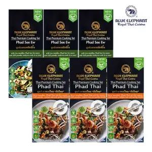 블루엘리펀트 팟타이 쿠킹세트 300g 3개 + 팟시유 쿠킹세트 295g 3개