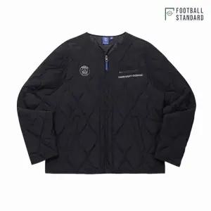 풋볼스탠다드 공용 PSG 퀄팅 패딩 자켓 E4JK429XBLK