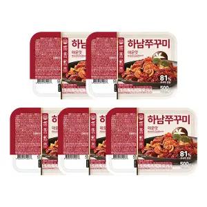 하남쭈꾸미 매운맛, 500g, 5개