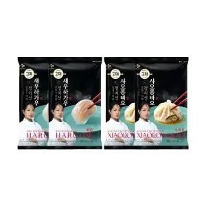 CJ 고메 새우하가우 135g, 2개 + 샤오롱바오 141g, 2개