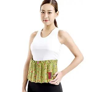 허브 허리복부찜질팩 - 프리미엄 - 카키 -