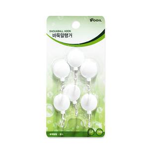 우일 바둑알행거 6개입/다용도걸이 영화몰