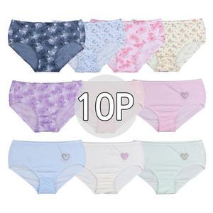 필굿 순면 스판 맥시 삼각 팬티세트 라네쥬 10매 여자 마담 임산부 엄마팬티 아줌마 할머니속옷 빅사이즈