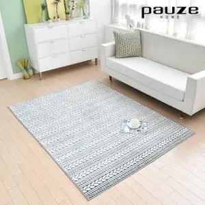 파우제 니트 카빙 극세사 카페트 100x150cm