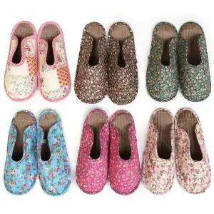 융안감 면실내화 거실화 슬리퍼 덧신 거실용슬리퍼 실내화 순면 퀼트